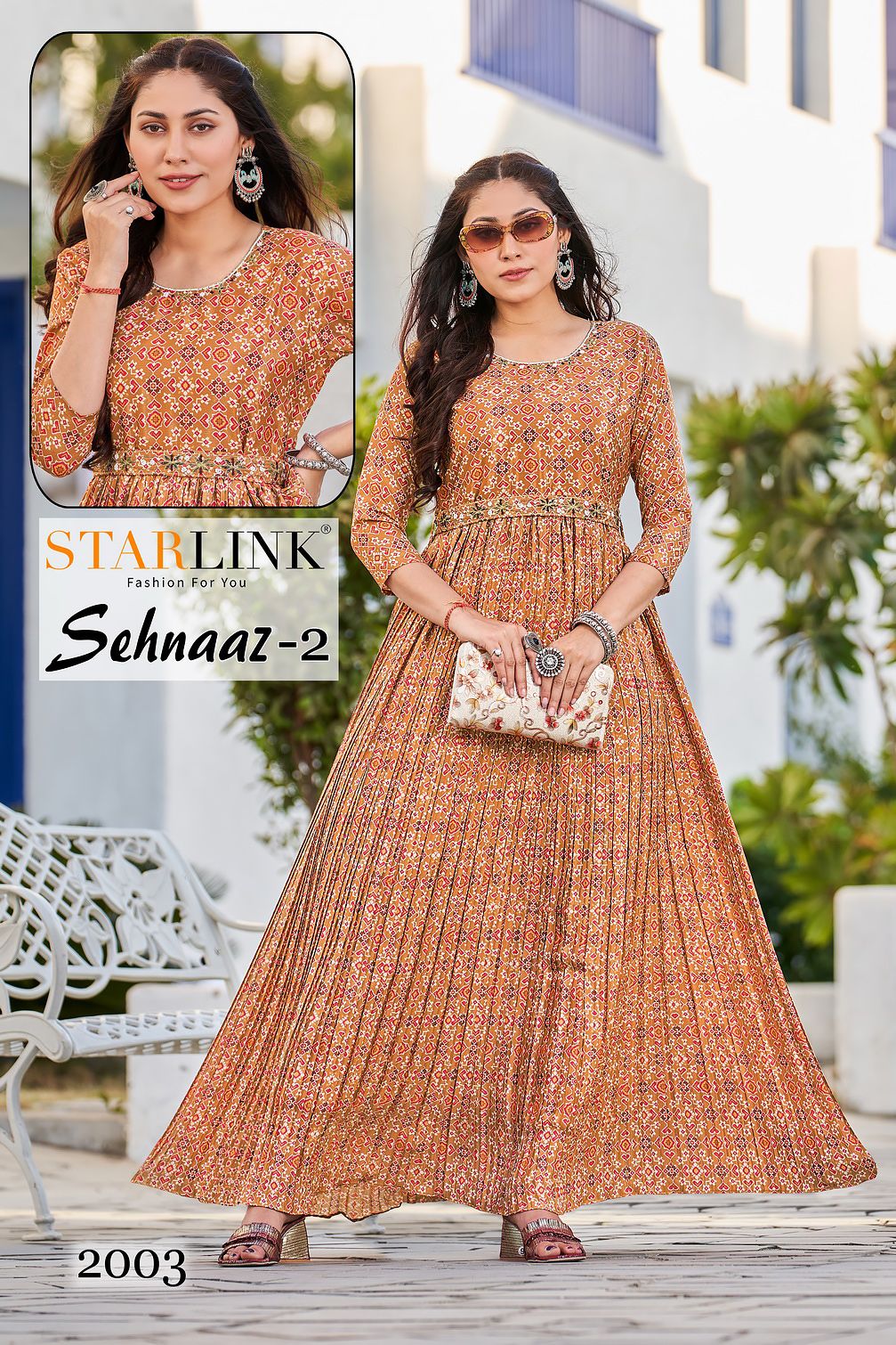 Starlink Sehnaaz 2 Heavy Festive Wear Wholesale Gown Catalog